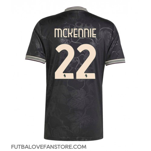Juventus Weston McKennie #22 Tretí futbalový dres 2025-26 Krátky Rukáv Juventus Weston McKennie #22 Tretí futbalový dres 2025-26 Krátky Rukáv